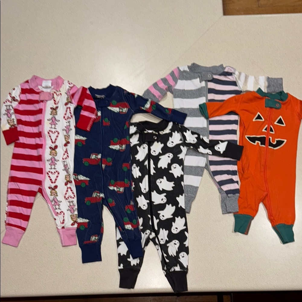 14 Hanna Andersson Footies Soft One Pieces